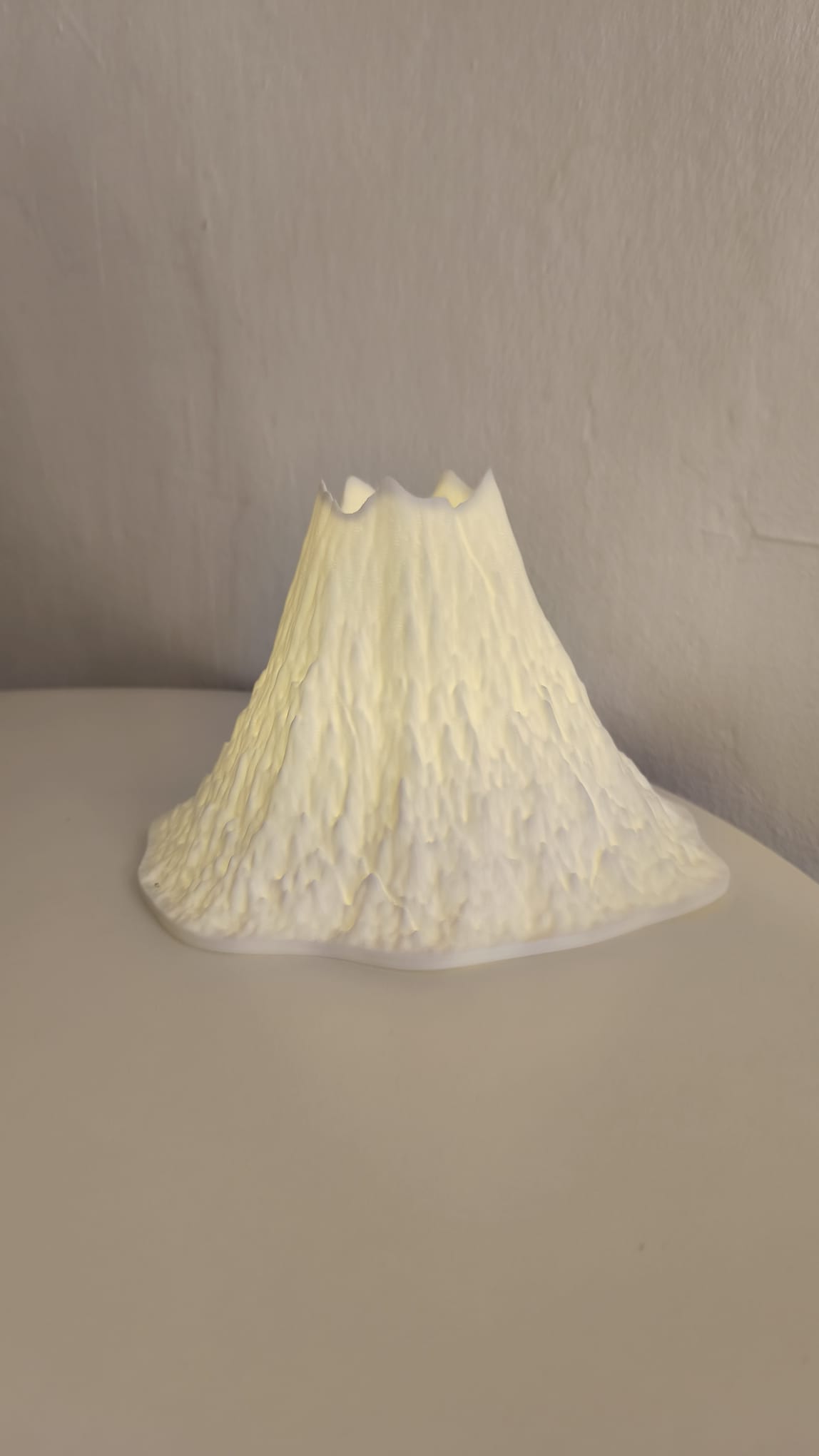 Volcano lamp